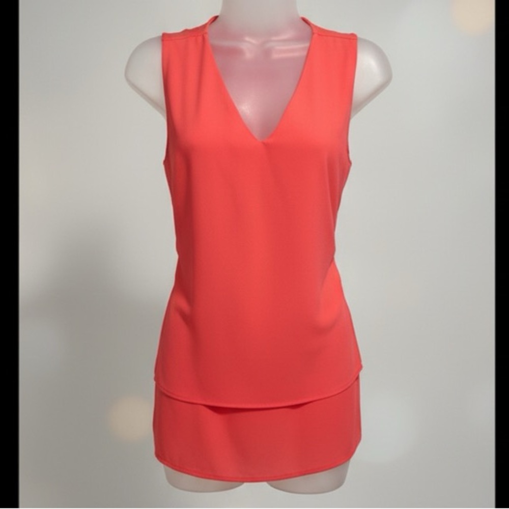 Watermelon Red Micheal Kors Blouse Size S